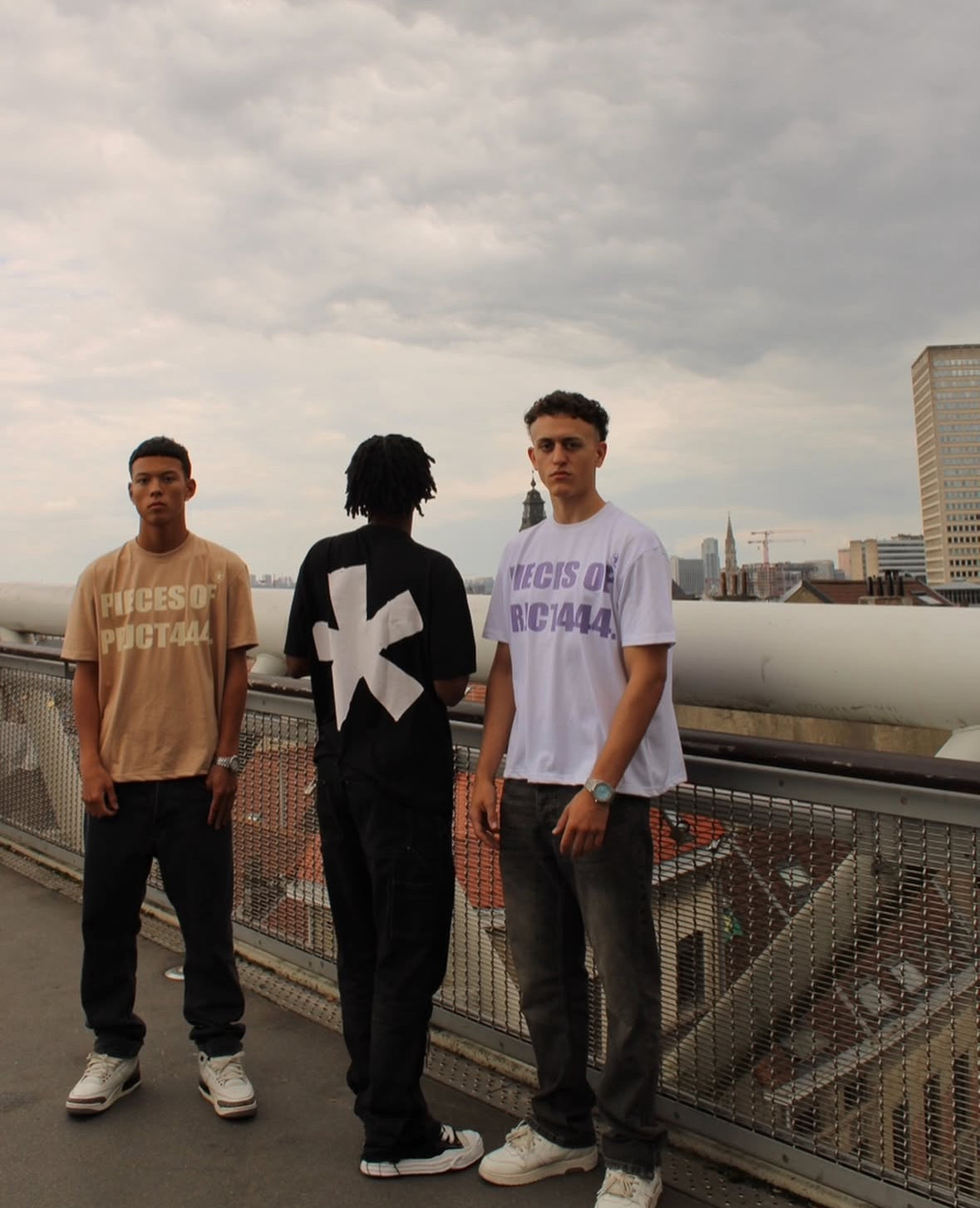 PRJCT444 white/purple tee