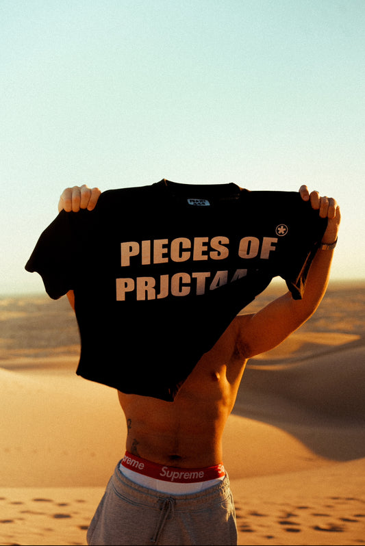 PRJCT444 Black tee